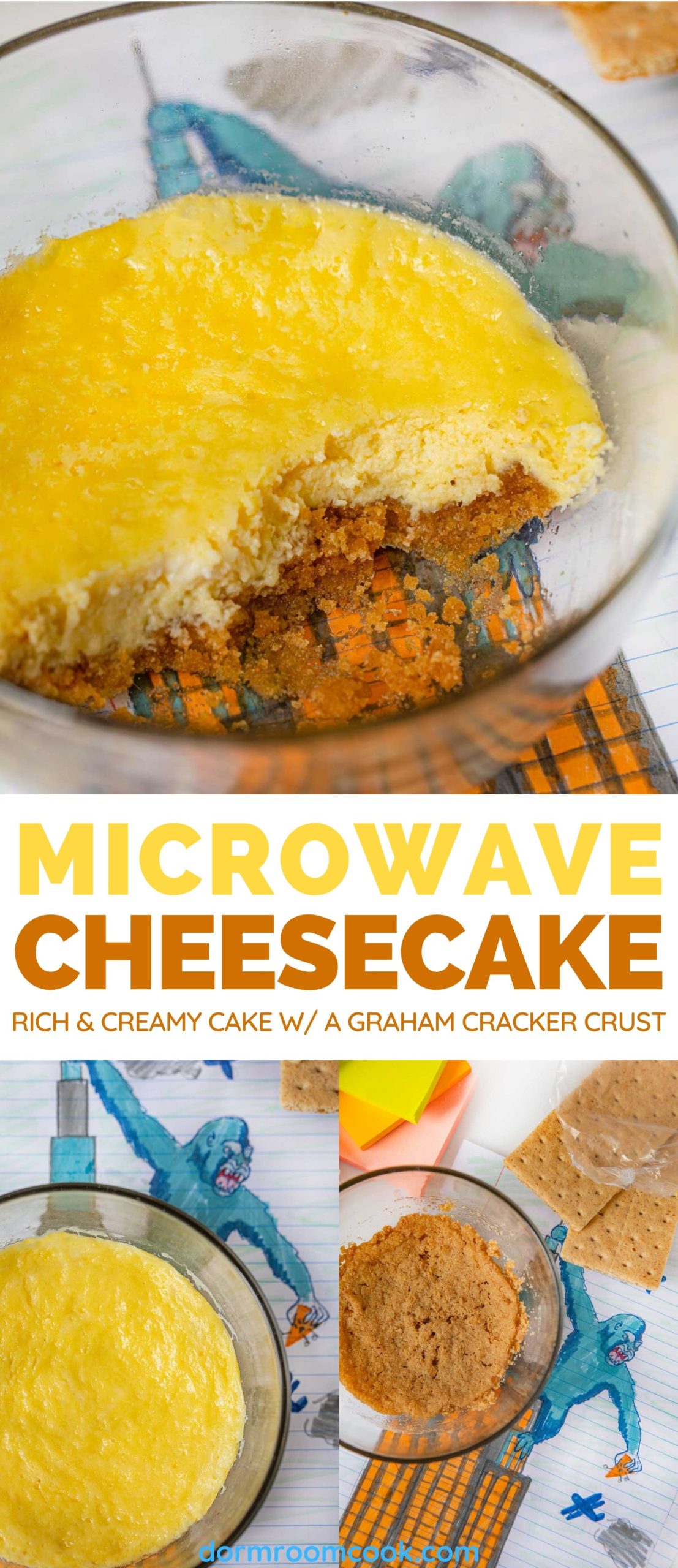 Easy Microwave Cheesecake