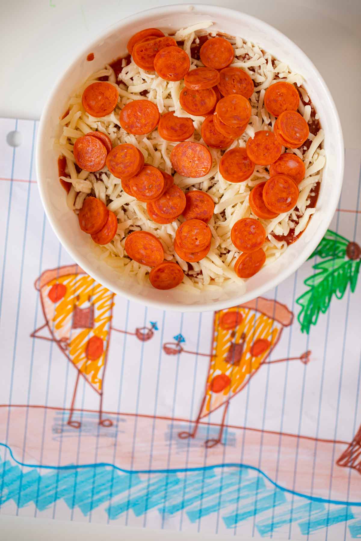 Microwave Pepperoni Pizza Dip Recipe - Dorm Room Cook