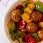 Microwave Sweet and Sour Meatballs