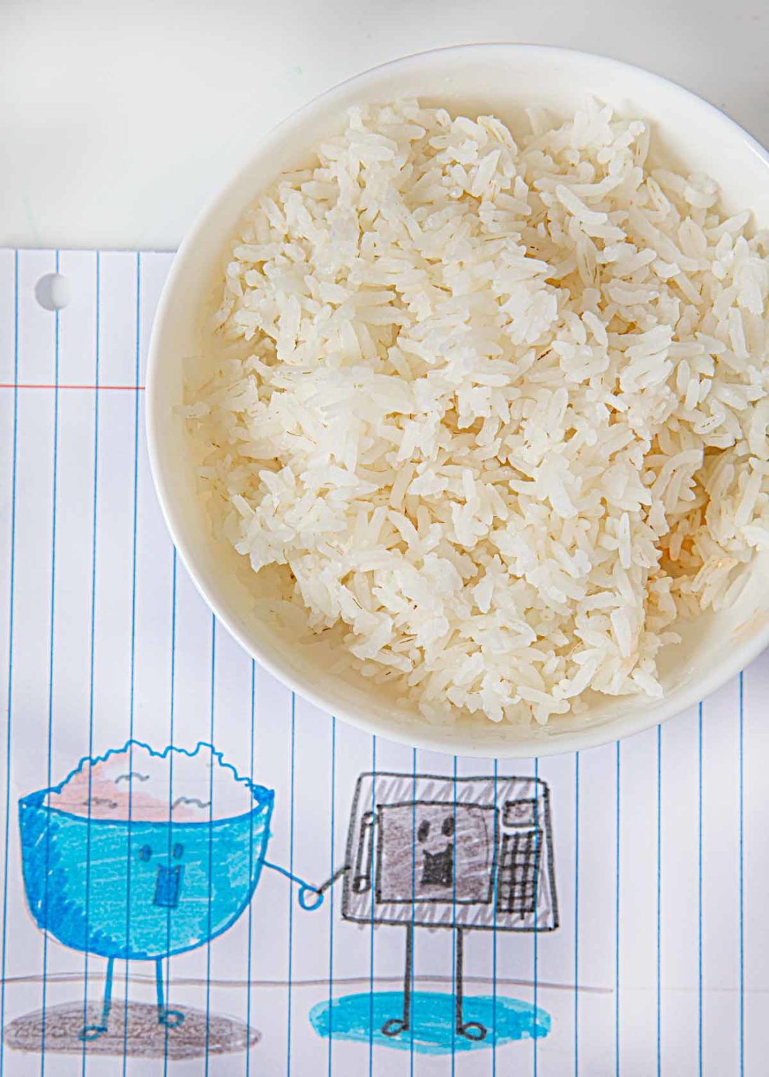 Microwave Steamed Rice 1097x1536 