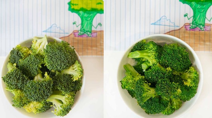 Microwave Steamed Broccoli - Ahead of Thyme